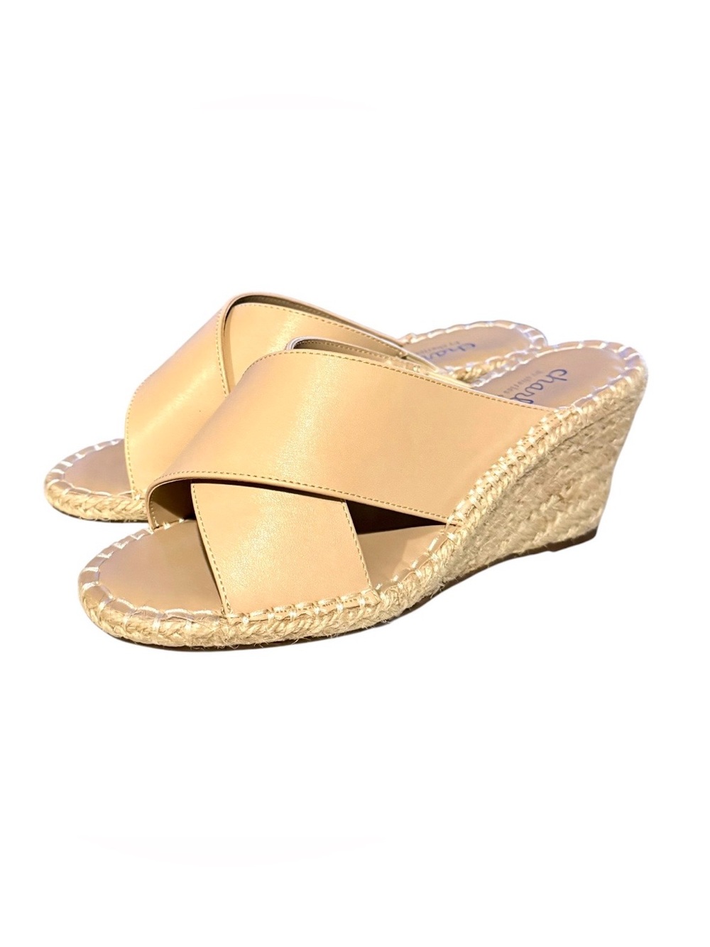 Charles By Charles David Women’s Notch Jute Wrapped Wedge Heel Sandals